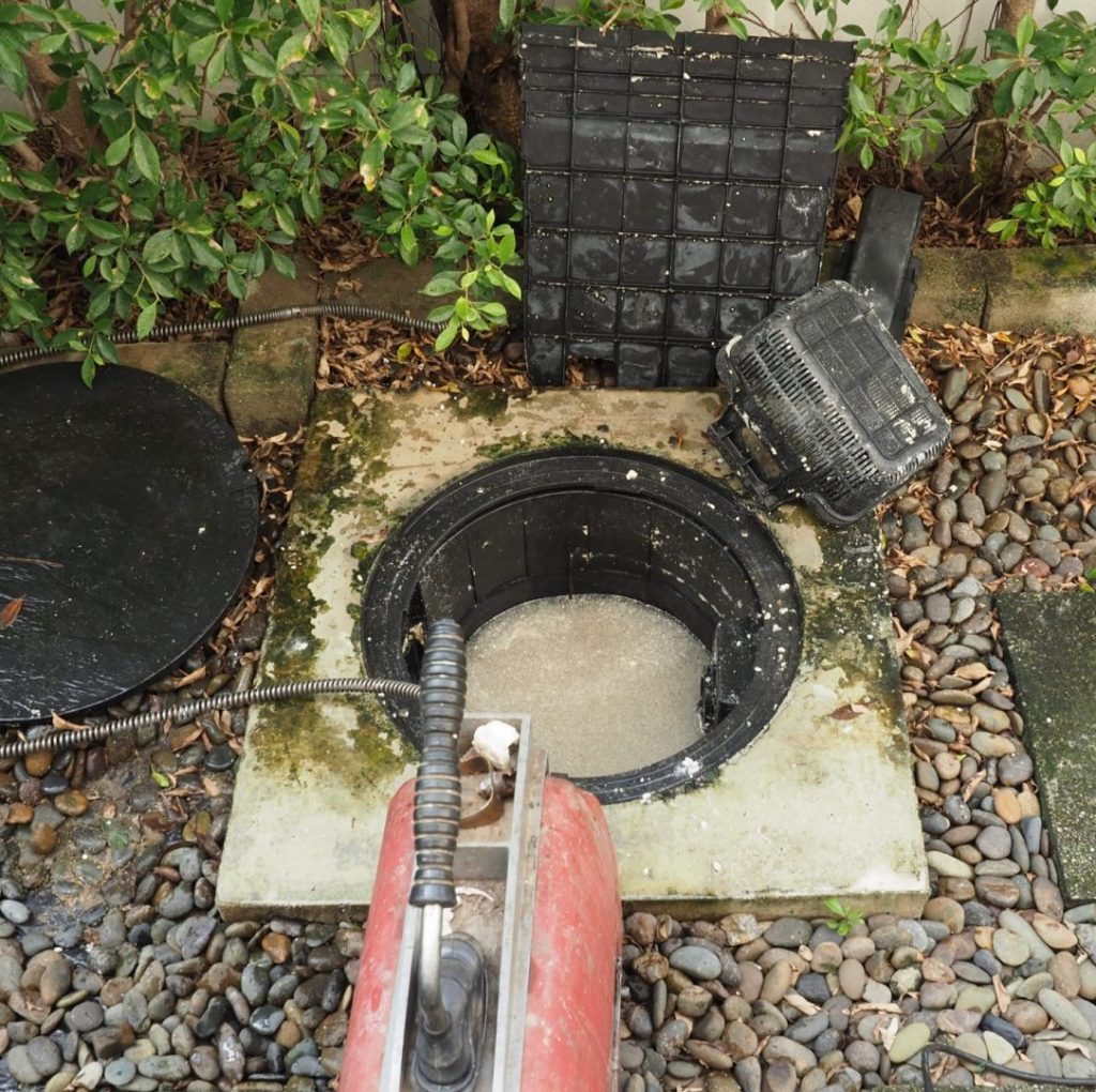 Verstopfungsbeseitigung in Abwasserleitungen